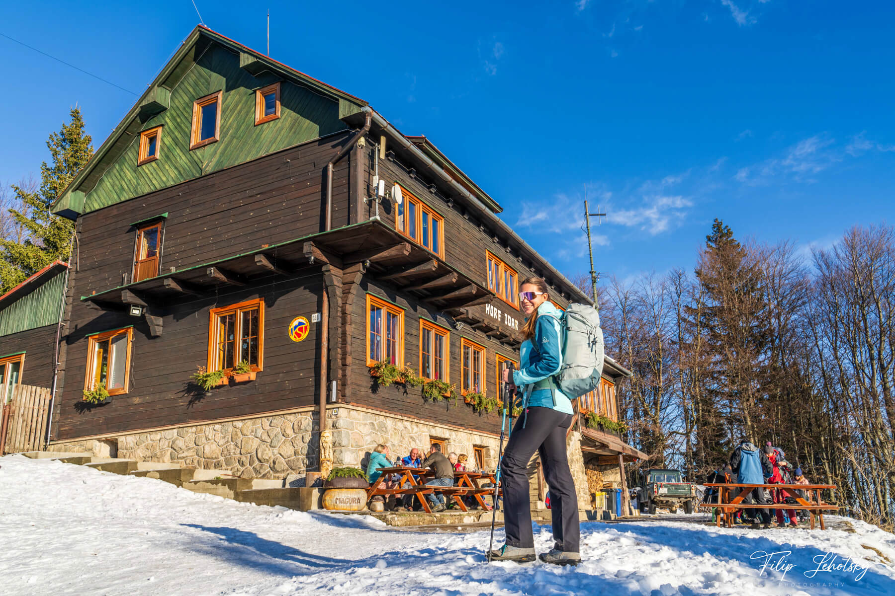 Turistika na Chatu pod Kľačianskou Magurou